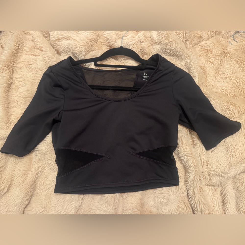 Black Crop Top